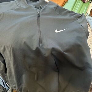 Nike grey Quarter-Zip Pullover Jacket